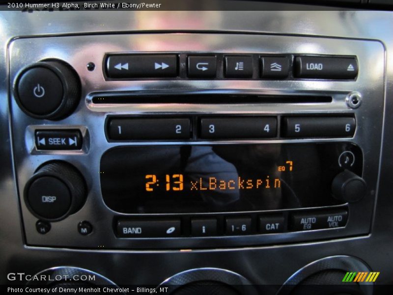 Audio System of 2010 H3 Alpha
