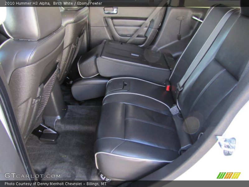  2010 H3 Alpha Ebony/Pewter Interior