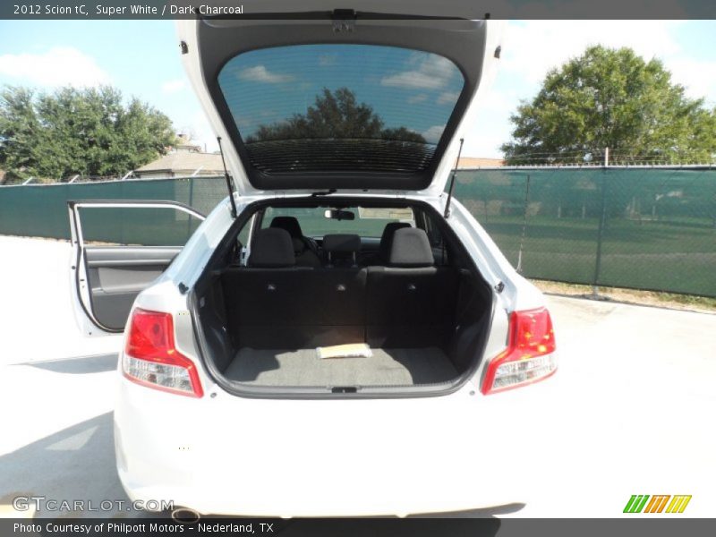 Super White / Dark Charcoal 2012 Scion tC