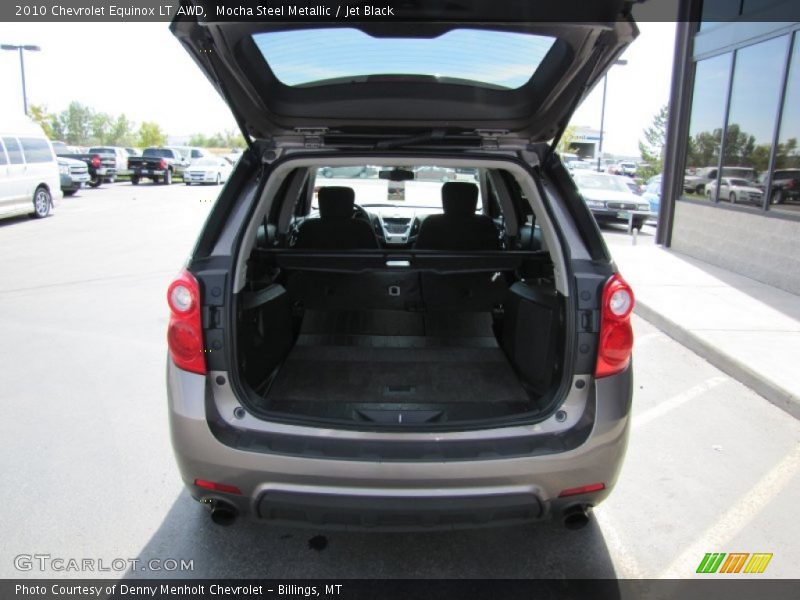 Mocha Steel Metallic / Jet Black 2010 Chevrolet Equinox LT AWD