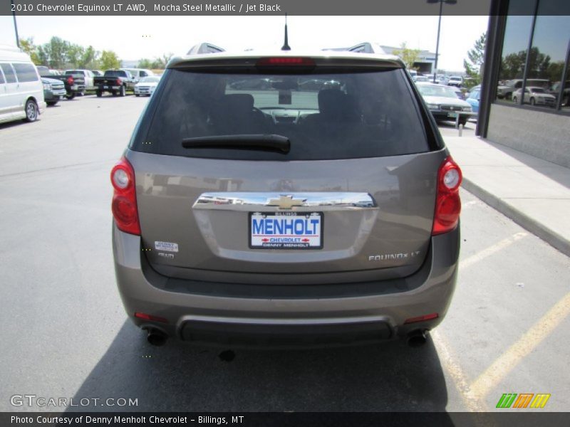 Mocha Steel Metallic / Jet Black 2010 Chevrolet Equinox LT AWD