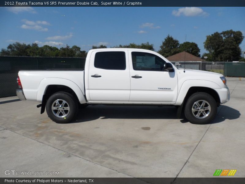  2012 Tacoma V6 SR5 Prerunner Double Cab Super White