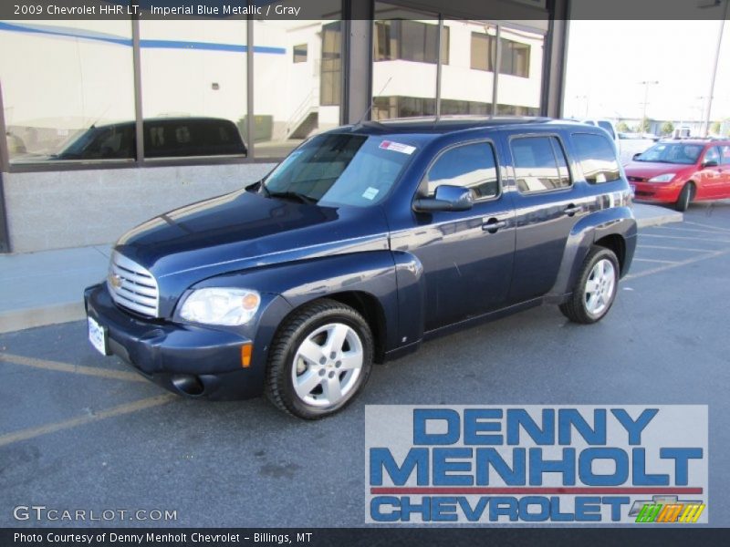 Imperial Blue Metallic / Gray 2009 Chevrolet HHR LT