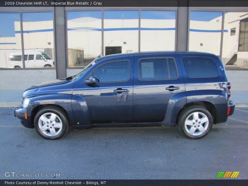 Imperial Blue Metallic / Gray 2009 Chevrolet HHR LT