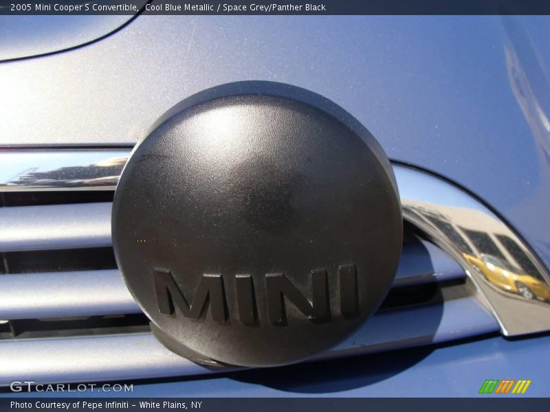 Cool Blue Metallic / Space Grey/Panther Black 2005 Mini Cooper S Convertible