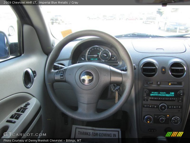 Imperial Blue Metallic / Gray 2009 Chevrolet HHR LT