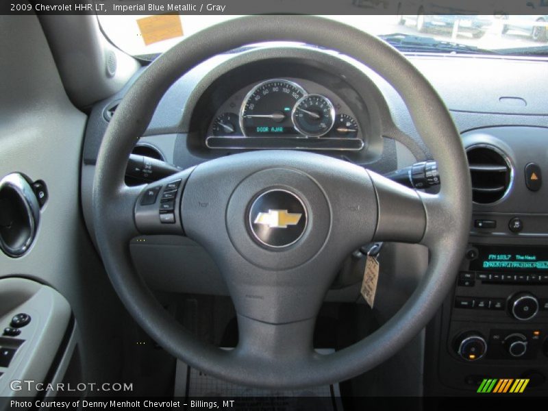 Imperial Blue Metallic / Gray 2009 Chevrolet HHR LT