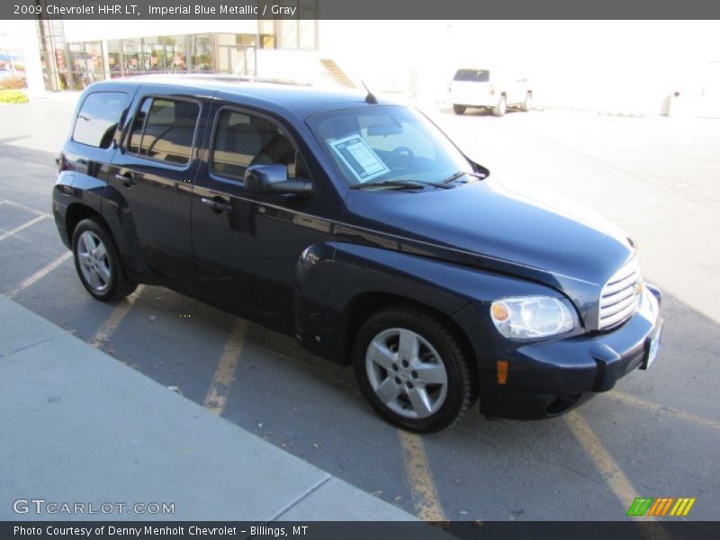 Imperial Blue Metallic / Gray 2009 Chevrolet HHR LT