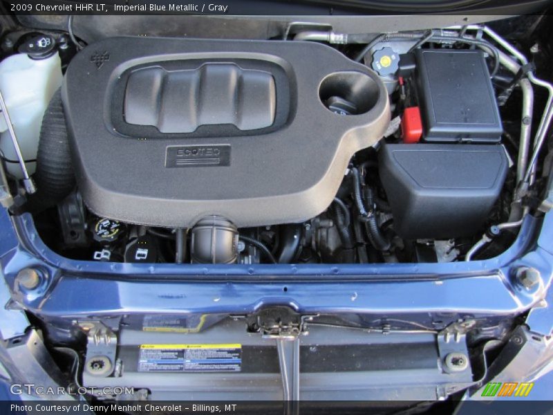 Imperial Blue Metallic / Gray 2009 Chevrolet HHR LT