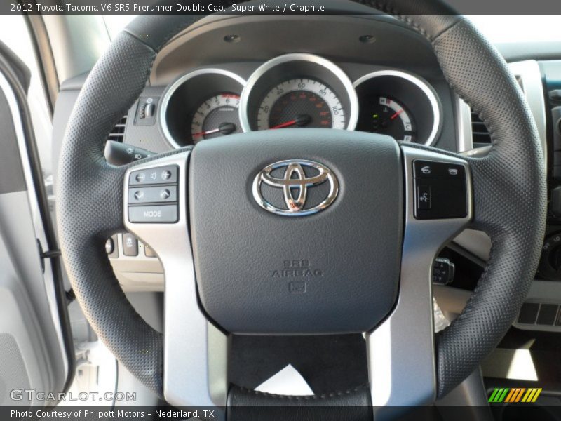  2012 Tacoma V6 SR5 Prerunner Double Cab Steering Wheel