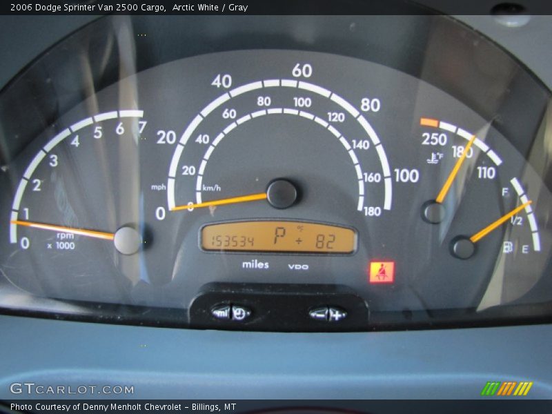 2006 Sprinter Van 2500 Cargo 2500 Cargo Gauges