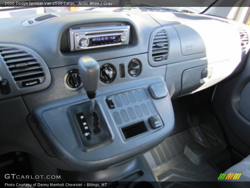 Controls of 2006 Sprinter Van 2500 Cargo