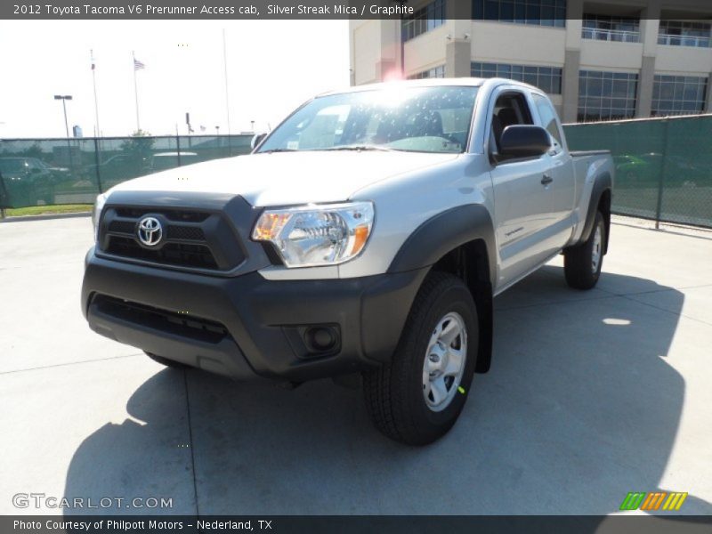 Silver Streak Mica / Graphite 2012 Toyota Tacoma V6 Prerunner Access cab