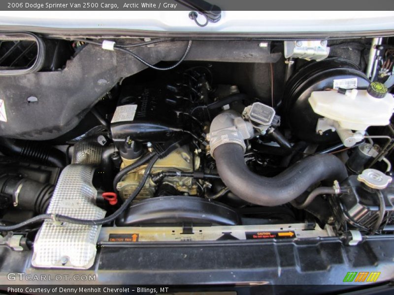 2006 Sprinter Van 2500 Cargo Engine - 2.7 Liter DOHC 20-Valve Turbo-Diesel Inline 5 Cylinder