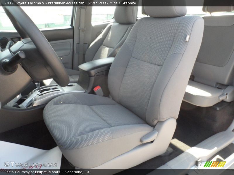  2012 Tacoma V6 Prerunner Access cab Graphite Interior