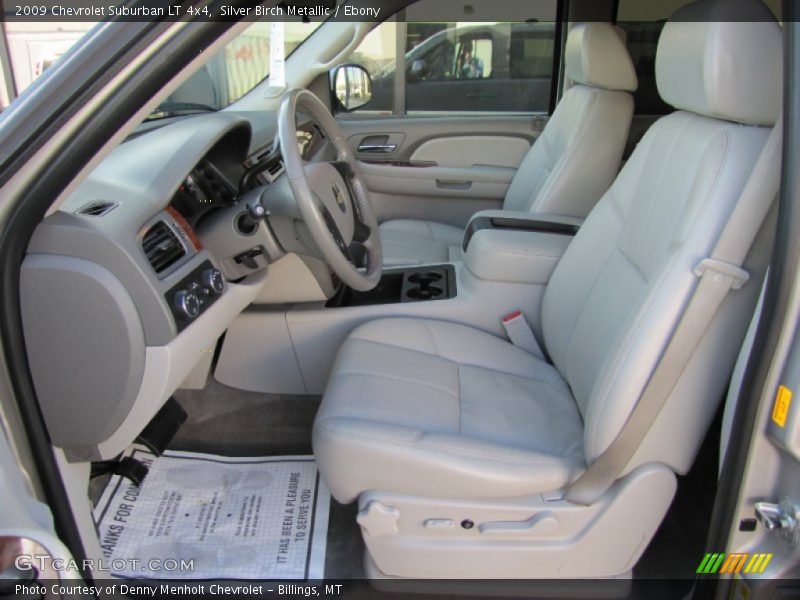 Silver Birch Metallic / Ebony 2009 Chevrolet Suburban LT 4x4