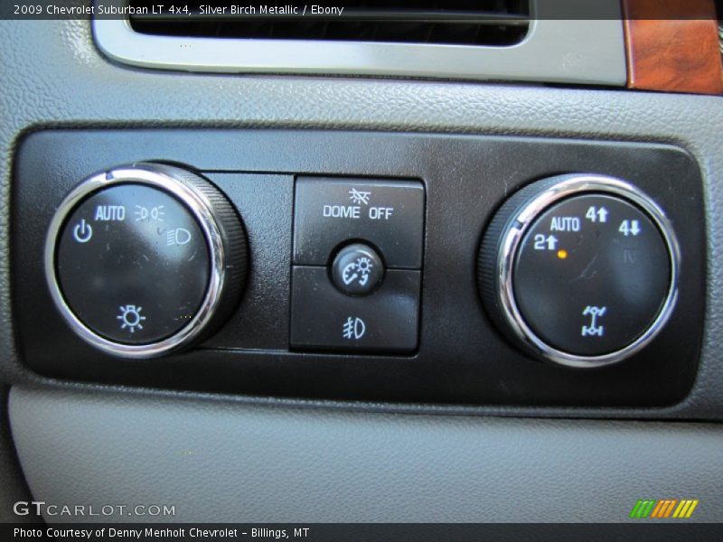 Silver Birch Metallic / Ebony 2009 Chevrolet Suburban LT 4x4