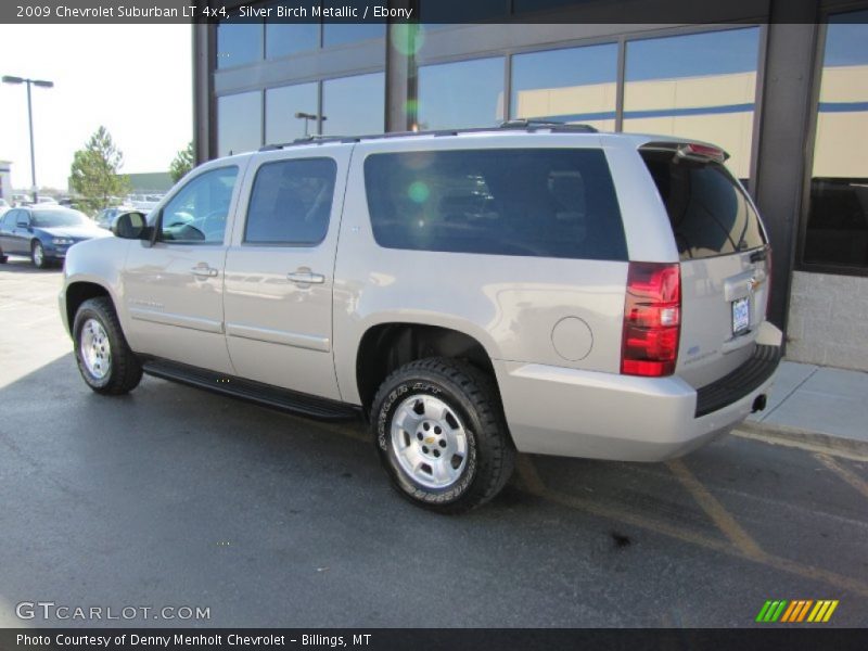 Silver Birch Metallic / Ebony 2009 Chevrolet Suburban LT 4x4