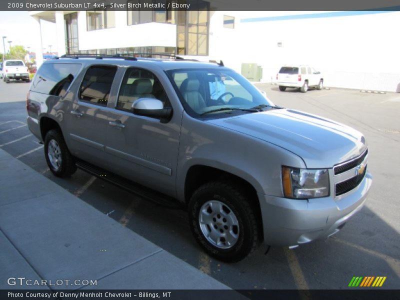 Silver Birch Metallic / Ebony 2009 Chevrolet Suburban LT 4x4