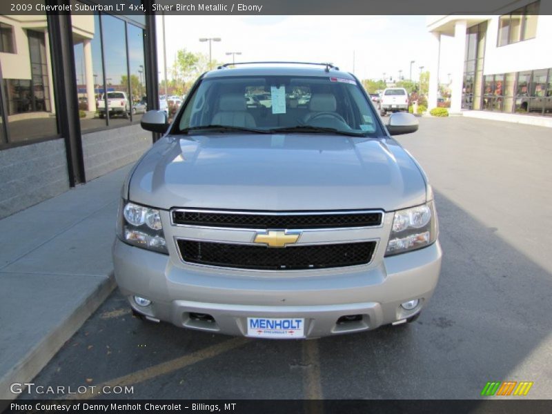 Silver Birch Metallic / Ebony 2009 Chevrolet Suburban LT 4x4