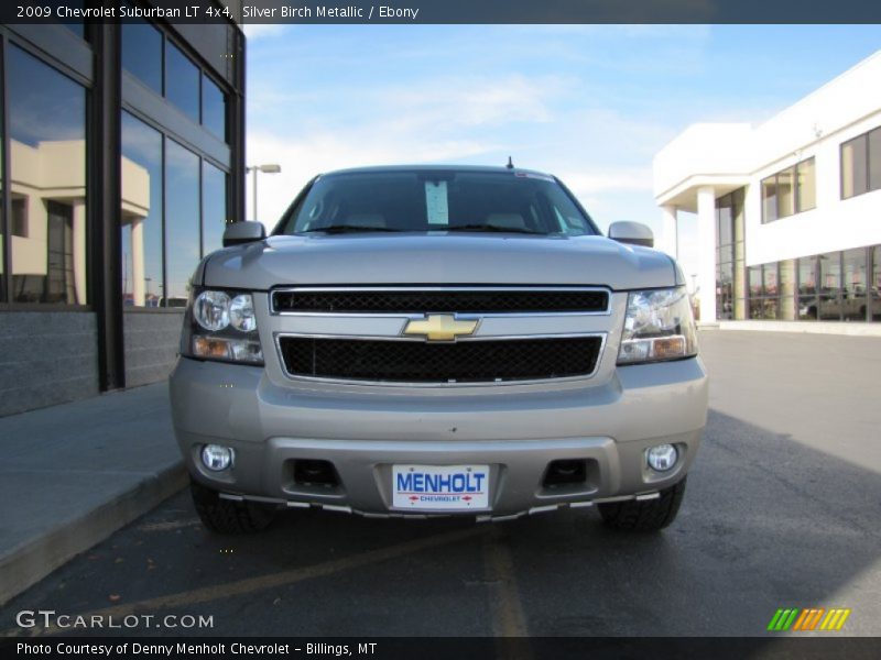 Silver Birch Metallic / Ebony 2009 Chevrolet Suburban LT 4x4