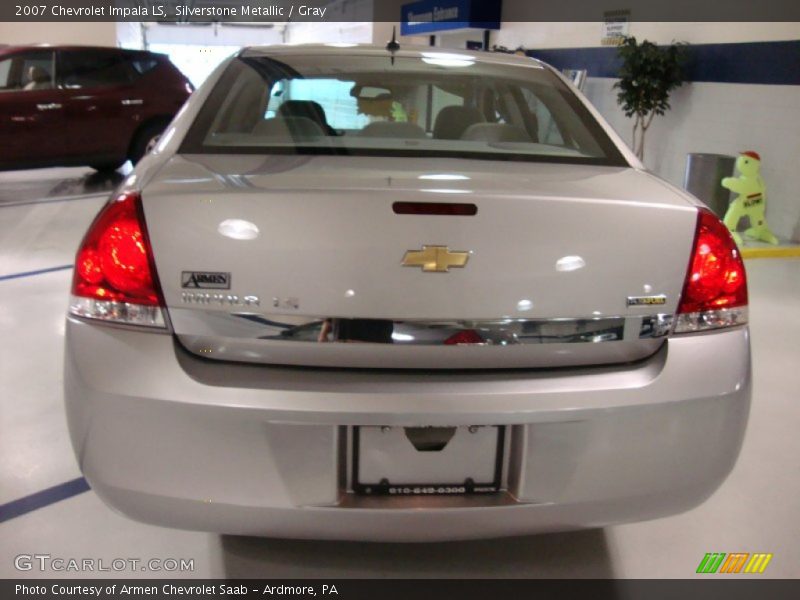 Silverstone Metallic / Gray 2007 Chevrolet Impala LS