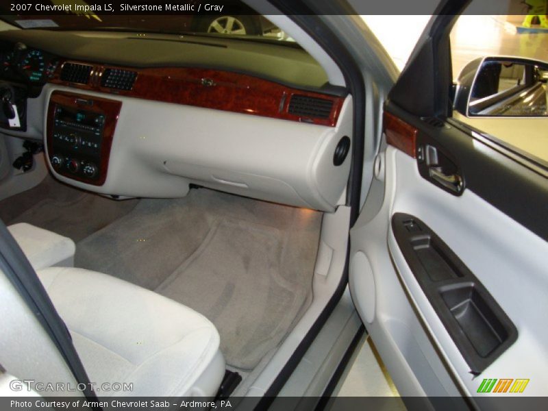 Silverstone Metallic / Gray 2007 Chevrolet Impala LS