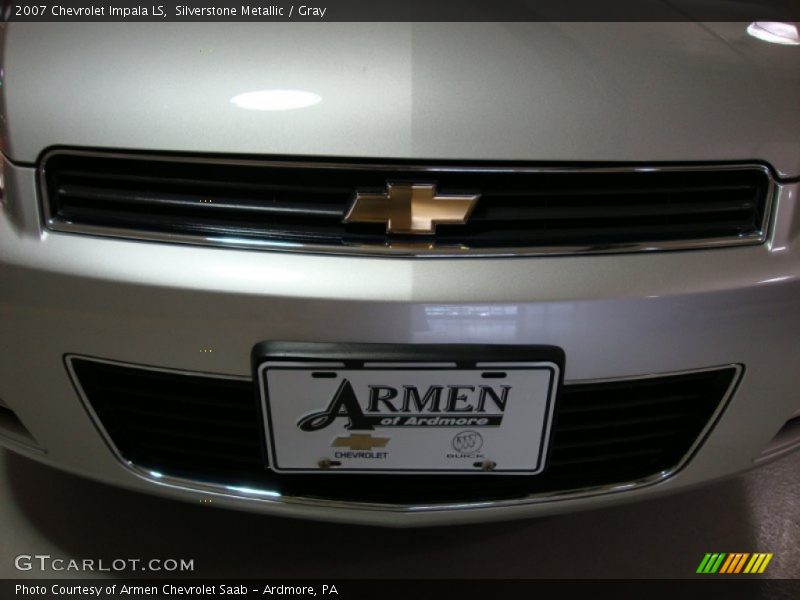 Silverstone Metallic / Gray 2007 Chevrolet Impala LS