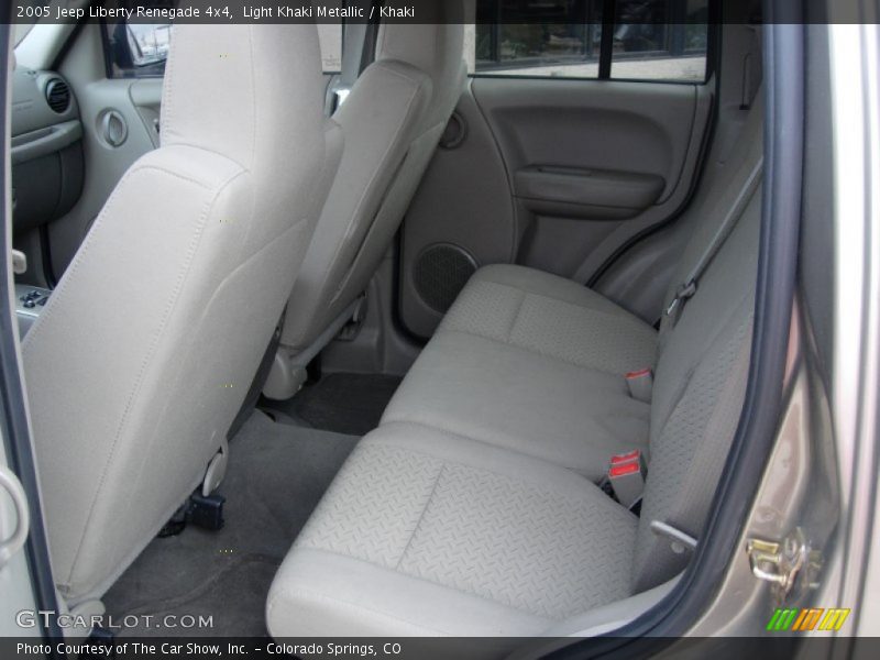Light Khaki Metallic / Khaki 2005 Jeep Liberty Renegade 4x4