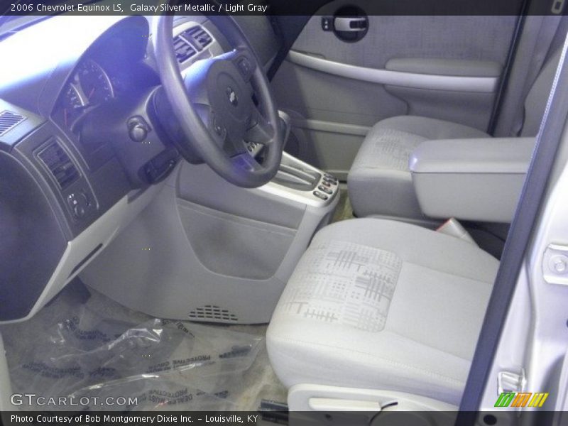 Galaxy Silver Metallic / Light Gray 2006 Chevrolet Equinox LS