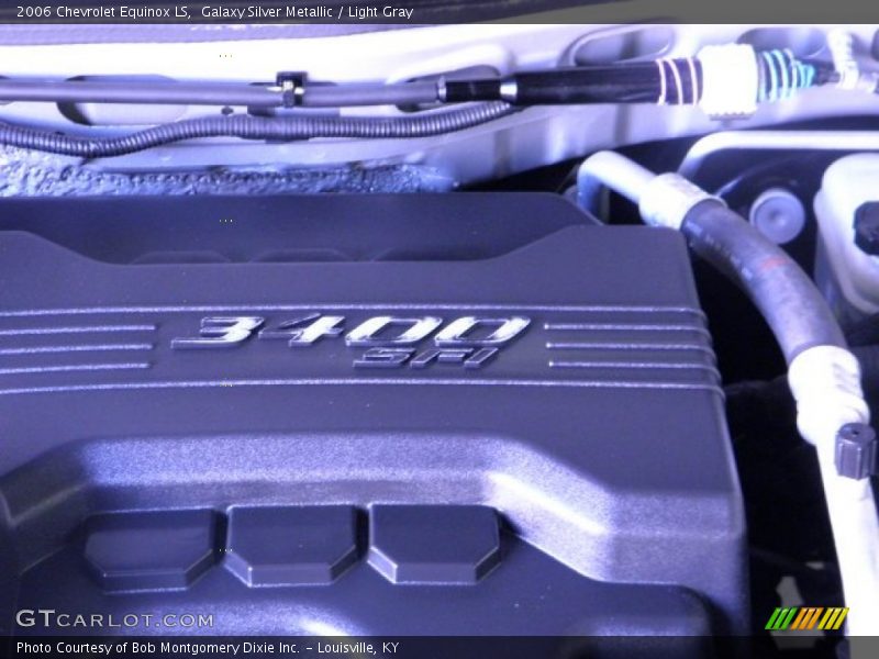 Galaxy Silver Metallic / Light Gray 2006 Chevrolet Equinox LS