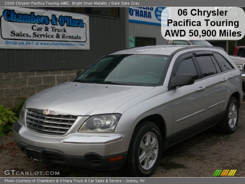 Bright Silver Metallic / Dark Slate Gray 2006 Chrysler Pacifica Touring AWD