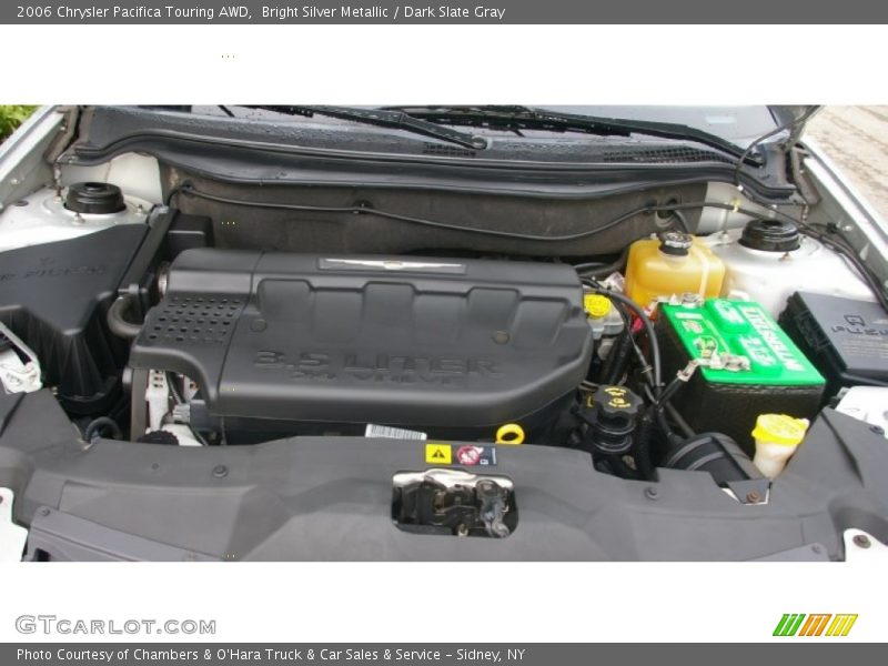 Bright Silver Metallic / Dark Slate Gray 2006 Chrysler Pacifica Touring AWD