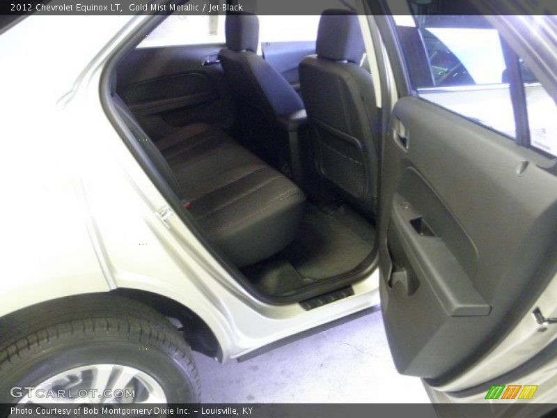 Gold Mist Metallic / Jet Black 2012 Chevrolet Equinox LT