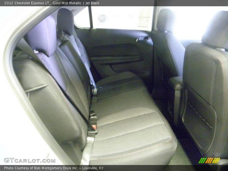 Gold Mist Metallic / Jet Black 2012 Chevrolet Equinox LT