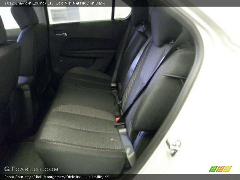 Gold Mist Metallic / Jet Black 2012 Chevrolet Equinox LT