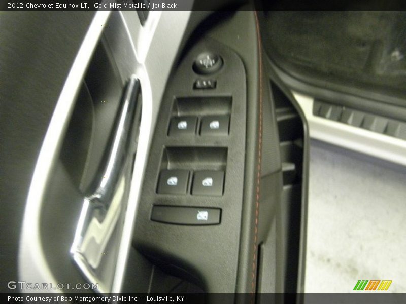 Gold Mist Metallic / Jet Black 2012 Chevrolet Equinox LT