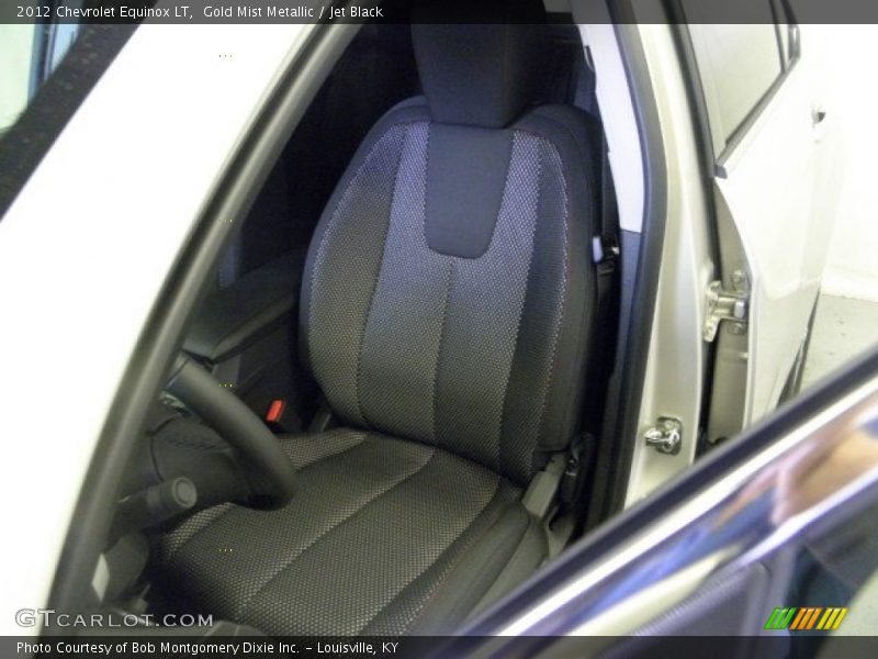 Gold Mist Metallic / Jet Black 2012 Chevrolet Equinox LT