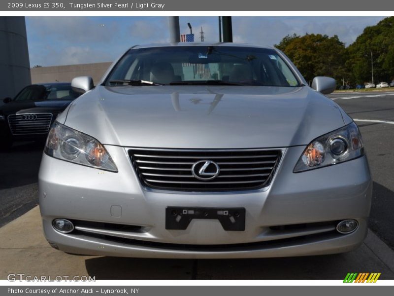 Tungsten Silver Pearl / Light Gray 2009 Lexus ES 350