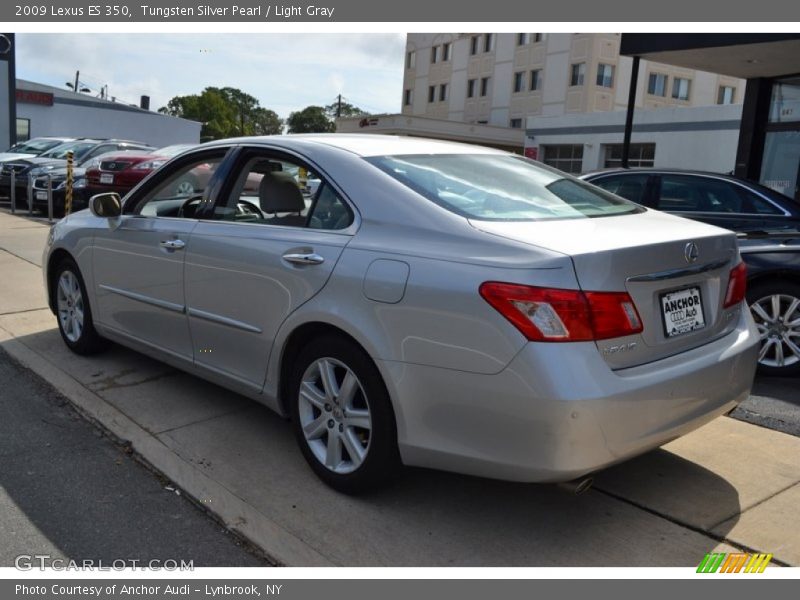 Tungsten Silver Pearl / Light Gray 2009 Lexus ES 350