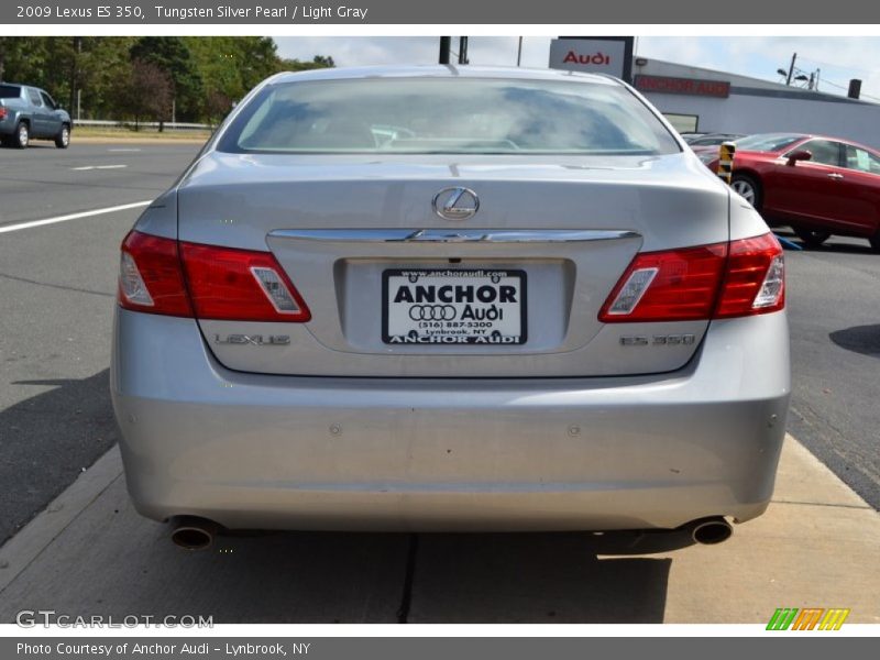 Tungsten Silver Pearl / Light Gray 2009 Lexus ES 350