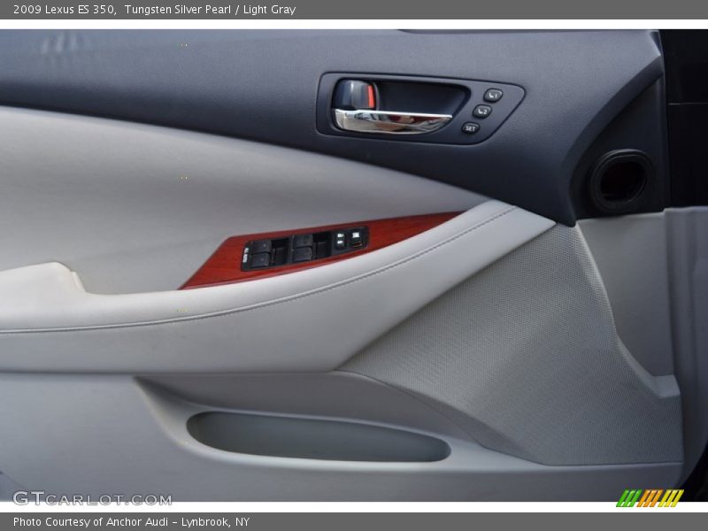 Tungsten Silver Pearl / Light Gray 2009 Lexus ES 350