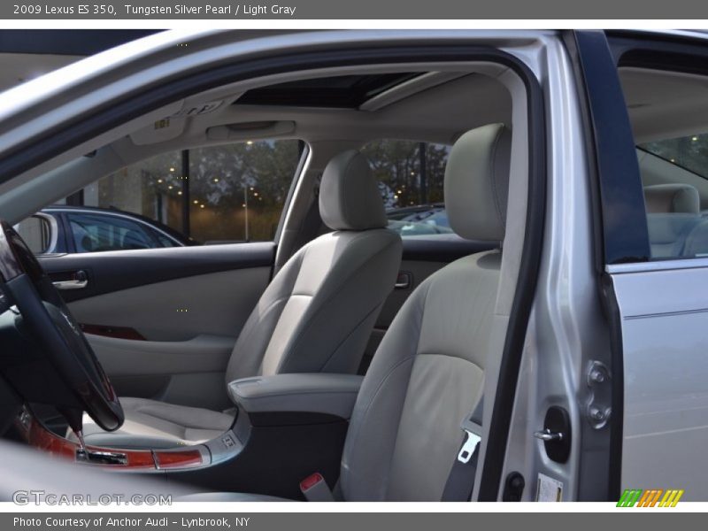 Tungsten Silver Pearl / Light Gray 2009 Lexus ES 350