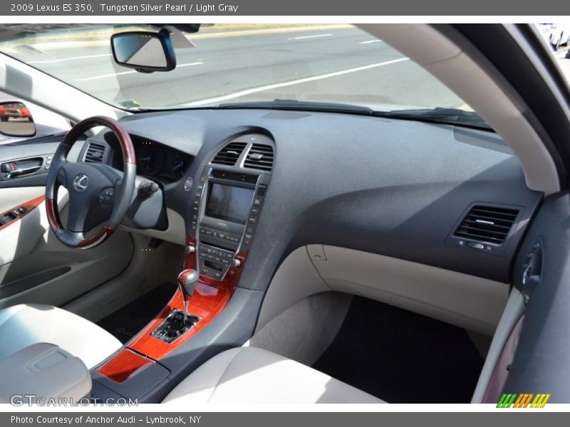 Tungsten Silver Pearl / Light Gray 2009 Lexus ES 350