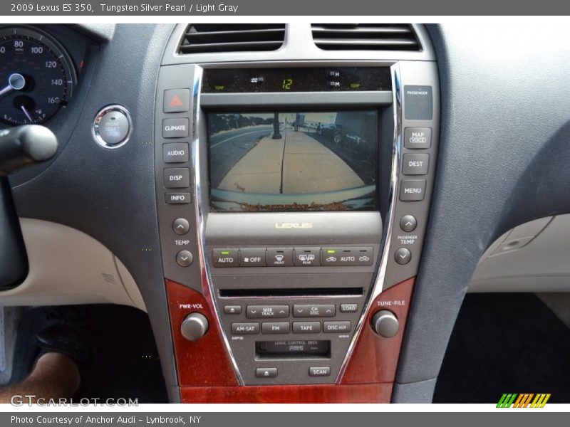 Tungsten Silver Pearl / Light Gray 2009 Lexus ES 350