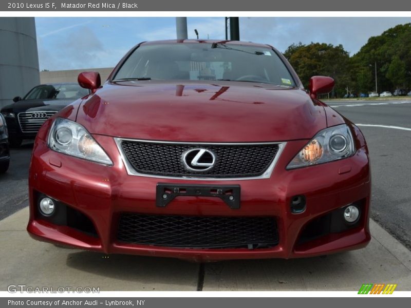Matador Red Mica / Black 2010 Lexus IS F