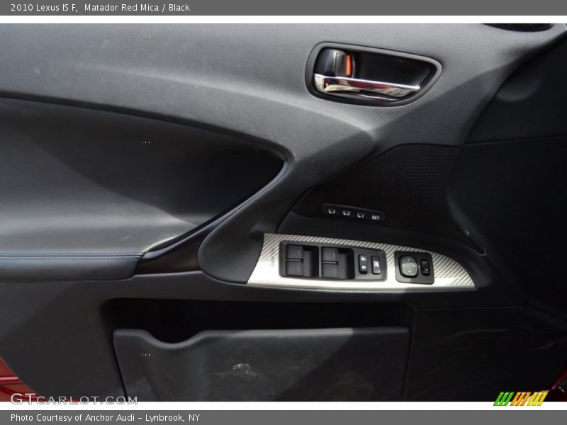 Matador Red Mica / Black 2010 Lexus IS F