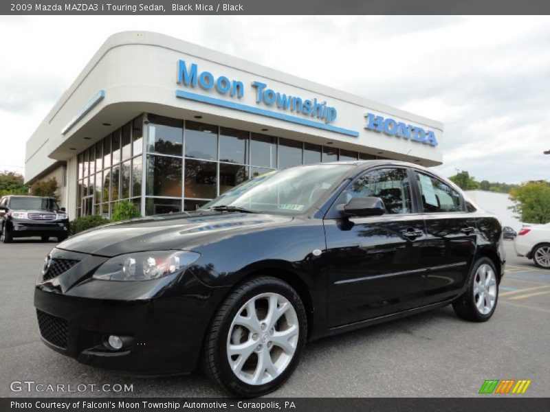 Black Mica / Black 2009 Mazda MAZDA3 i Touring Sedan