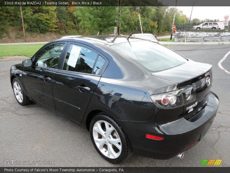 Black Mica / Black 2009 Mazda MAZDA3 i Touring Sedan