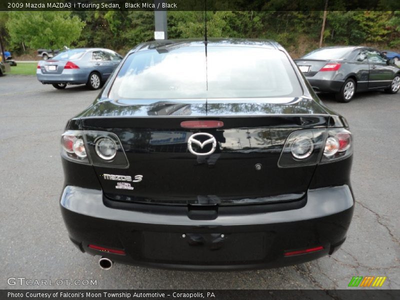 Black Mica / Black 2009 Mazda MAZDA3 i Touring Sedan